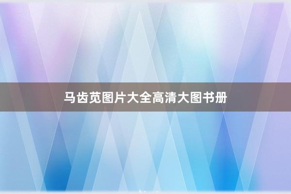 马齿苋图片大全高清大图书册